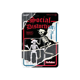 SOCIAL DISTORTION Social Distortion Skelly Super7 ReAction Toy