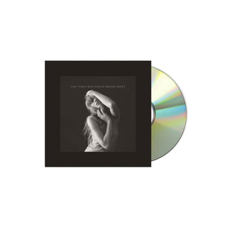 TAYLOR SWIFT The Tortured Poets Department The Black Dog Poster Edition CD (Target, Jewel Case)