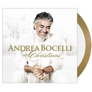 ANDREA BOCELLI My Christmas (Fireside Edition) Vinyl (White Gold, 12', 2LP)