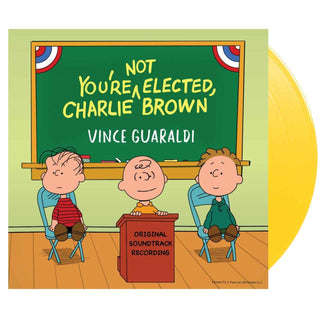 VINCE GUARALDI You're Not Elected, Charlie Brown Vinyl (Indie, Yellow, 12', 1LP)