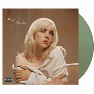 BILLIE EILISH Happier Than Ever Vinyl, Cover Dent (Green)