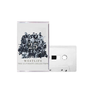 WESTLIFE 25 - The Ultimate Collection Cassette (EXC, White, Slipcase)