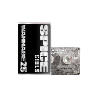 SPICE GIRLS Wannabe 25 Cassette (Clear Glitter, Jewel Case)