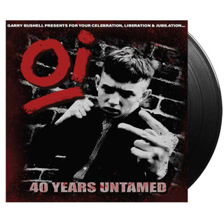 VARIOUS ARTISTS Oi! 40 Years Untamed Vinyl, Cover Dent (Black, 12', 1LP)