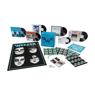 WEEZER Blue 30th Anniversary Super Deluxe Vinyl (Black, 12', 5LP)