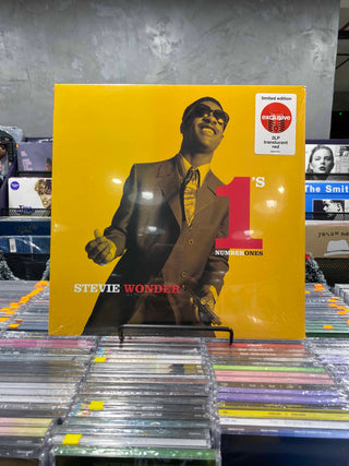 STEVIE WONDER Number 1's Vinyl, Cover Dent (Target, Translucent Red, 12', 2LP)