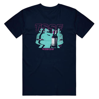 THE STORY SO FAR Smoking Lady Tshirt (Navy)