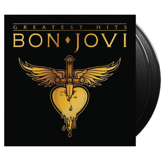 BON JOVI Greatest Hits Vinyl (Black, 2LP)
