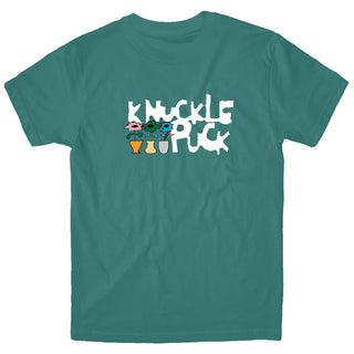 KNUCKLE PUCK Flower Tshirt (Emerald)