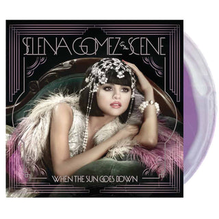 SELENA GOMEZ When The Sun Goes Down Vinyl (Lavender And White, 12', 1LP)