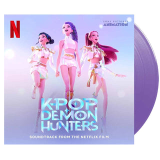 OST KPop Demon Hunters Soundtrack Vinyl (AMZ, Violet, 12', 1LP)