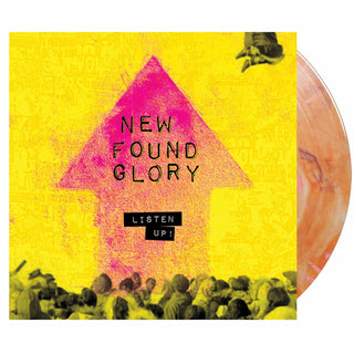 NEW FOUND GLORY Listen Up! Vinyl (Tropical Sunset Marble, 12', 1LP)