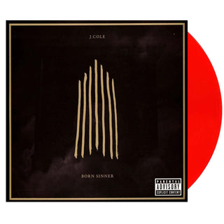J COLE Born Sinner Vinyl (Red, 2LP)