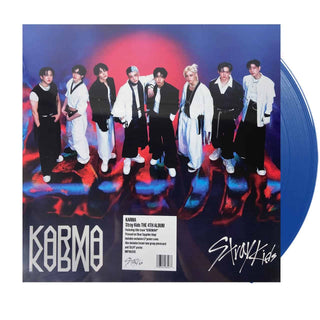 STRAYKIDS Karma Vinyl (EXC, Clear Sapphire, 12', 1LP)
