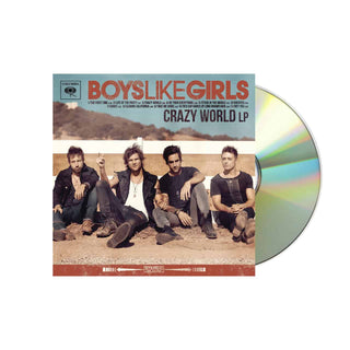 BOYS LIKE GIRLS  Crazy World CD (Jewel Case)