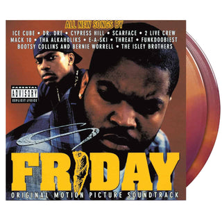 OST Friday (Original Motion Picture Soundtrack) Vinyl (Red Orange Haze, 12', 2LP)