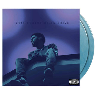 J COLE 2014 Forest Hills Drive Vinyl (10 Year Anniversary) Vinyl (Blue, 12", 2LP)