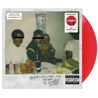 KENDRICK LAMAR Good Kid, m.A.A.d City  Vinyl (Target, Apple Red, 2LP)