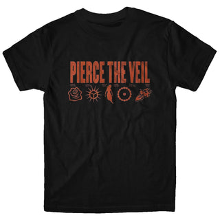 PIERCE THE VEIL Era Symbols Tshirt (HT, Black)