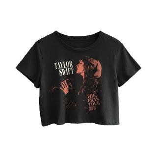 TAYLOR SWIFT The Eras Tour Red (Taylor's Version) Live Photo Baby Tshirt (Black)