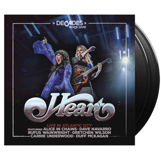 HEART Live In Atlantic City Vinyl (Black, 2LP)