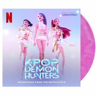 OST KPop Demon Hunters Soundtrack from the Netflix Film Vinyl (EXC, Smokey Fuchsia, 12', 1LP)