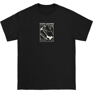 STATE CHAMPS Broken Tshirt (Black)