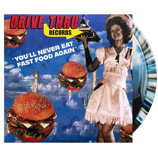 VARIOUS ARTISTS You'll Never Eat Fast Food Again Vinyl (RSD, White Blue Black Mix, 12', 2LP)