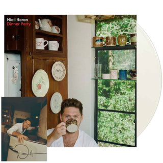 NIALL HORAN Dinner Party Vinyl, Signed Card (Indie, Porcelain, 12', 1LP)