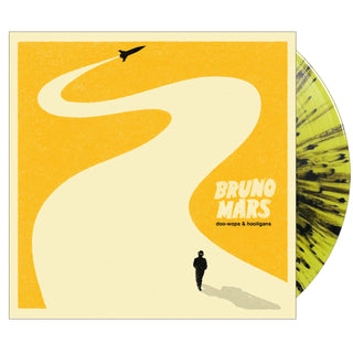 BRUNO MARS Doo-Wops & Hooligans Vinyl, Cover Dent (AMZ, Yellow Splatter, 1LP)
