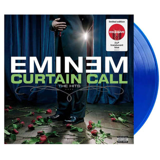 EMINEM Curtain Call Vinyl (Target, Translucent Blue, 2LP) US