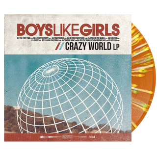 BOYS LIKE GIRLS Crazy World Vinyl (Splatter, 1LP)