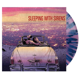 SLEEPING WITH SIRENS If You Were A Movie This Would Be Your Soundtrack Vinyl, Cover Dent (Purple Blue Splatter, 1LP)