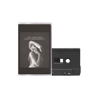 TAYLOR SWIFT The Tortured Poets Department The Black Dog Cover Cassette (Black, Jewel Case)