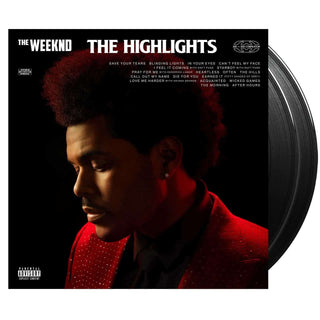 THE WEEKND  The Highlights Vinyl, Cover Dent (Black, 12', 2LP)