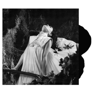 NOT FOR RADIO Bloom flower shaped Vinyl, Cover Dent (Black, 12', 1LP)