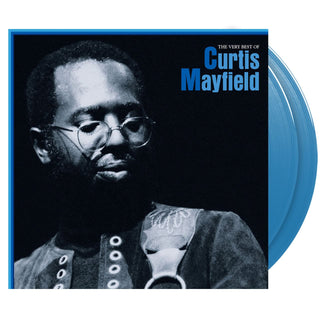 CURTIS MAYFIELD The Very Best of Curtis Mayfield Vinyl (Blue, 12', 2LP)
