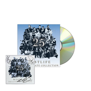 WESTLIFE 25 - The Ultimate Collection Deluxe CD, Signed (Jewel Case)