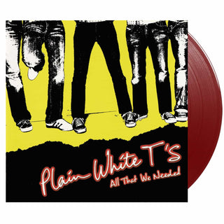 PLAIN WHITE TS All That We Needed Vinyl (Red, 12', 1LP)