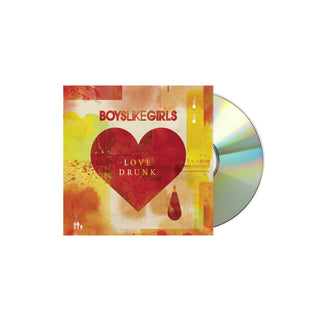 Love Drunk CD, Case Dent (Jewel Case)  by BOYS LIKE GIRLS