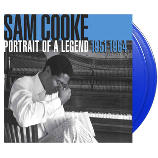 SAM COOKE Portrait Of A Legend Vinyl (Target, Blue, 2LP)