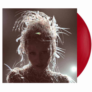 Something Beautiful Vinyl, Cover Dent (UO, Translucent Red, 1LP)  by MILEY CYRUS