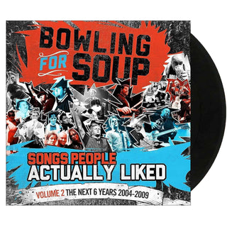 BOWLING FOR SOUP Songs People Actually Liked, Vol. 2: The Next 6 Years 2004-2009 Vinyl (Black, 12', 1LP)