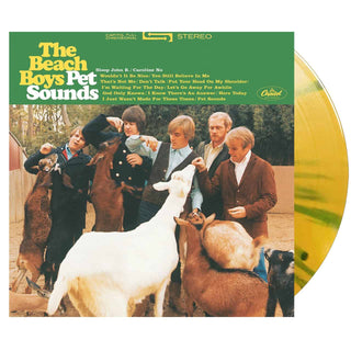 THE BEACH BOYS Pet Sounds Vinyl (Yellow Green Splatter, 1LP)