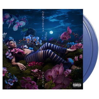 KALI UCHIS Orquídeas Parte 2 Vinyl, Cover Dent (Translucent Blue, 2LP)