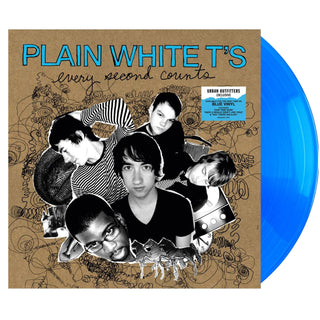 PLAIN WHITE TS Every Second Counts Vinyl (UO, Blue)