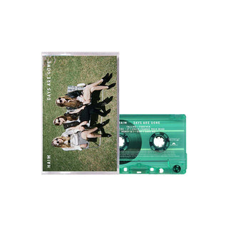 HAIM Days Are Gone 10th Anniversary Deluxe Cassette, Case Dent (EXC, Green, Jewel Case)