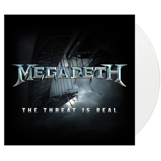 MEGADETH The Threat Is Real Vinyl (White, 12', 1LP)