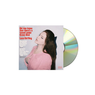 LANA DEL REY Did You Know That There's a Tunnel Under Ocean Blvd Cover 3 CD (Jewel Case)