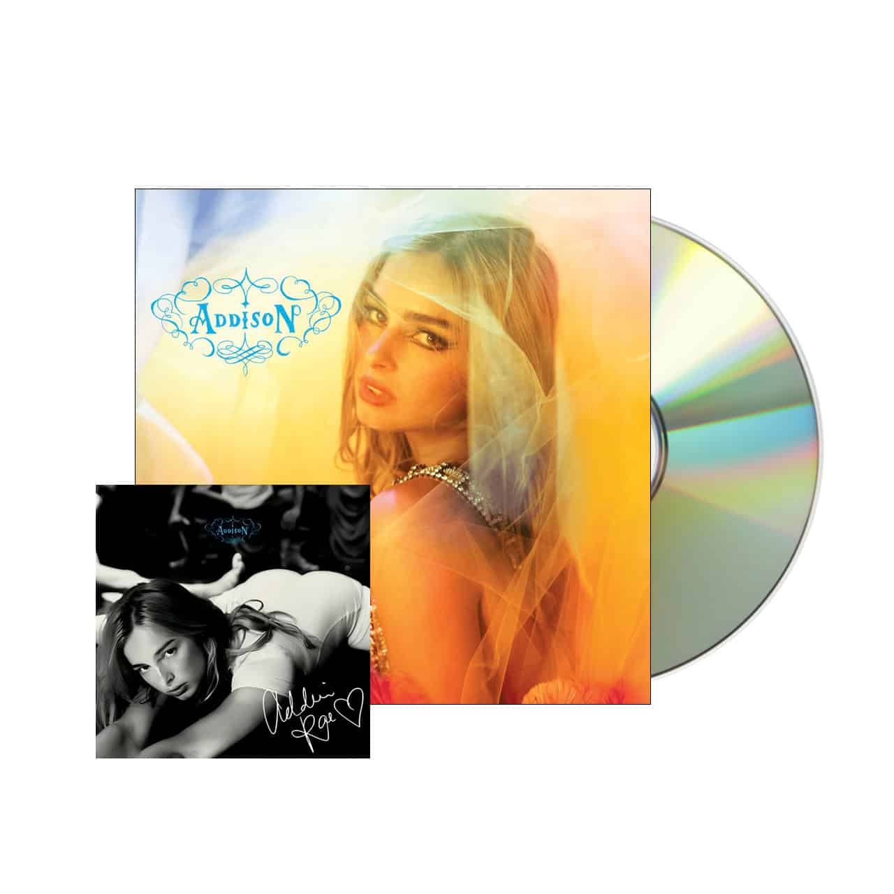 Addison Rae　ADDISON　直筆サイン入りCD ADDISON RAE Addison CD, Signed (Jewel Case) – Ted Ellis
